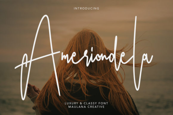 Ameriondela: A Script Font That Breathes Life Into Your Creations