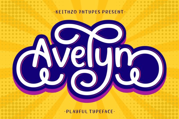 Avelyn: A Script Font for Editorial Expression