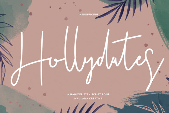Boost Your Brand with Hollydates Script Font