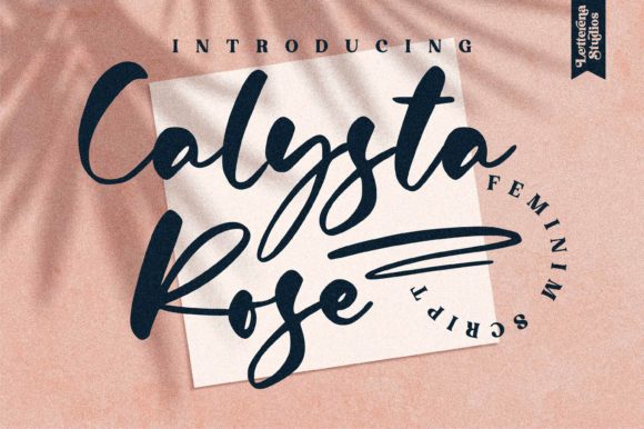 Calysta Rose: A Timeless Script Font for Editorial Design