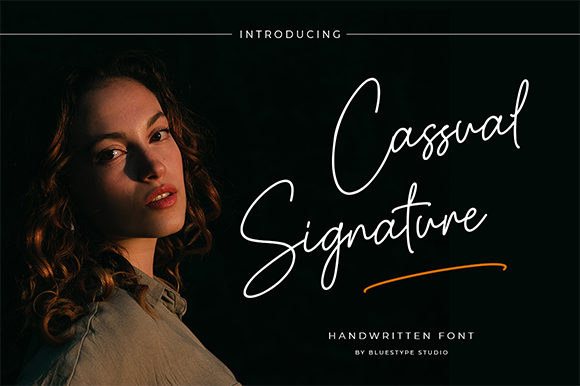 Cassual Signature: A Font That Adds Personality to Your Web Design