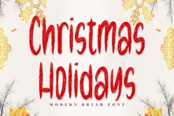 Christmas Holidays: A Font for Thoughtful Design