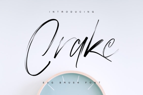 Crake: The Handwritten Font That Elevates Your Brand