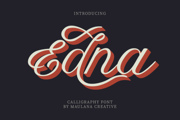 Edna: A Delicate Handwritten Font for Elegant Branding