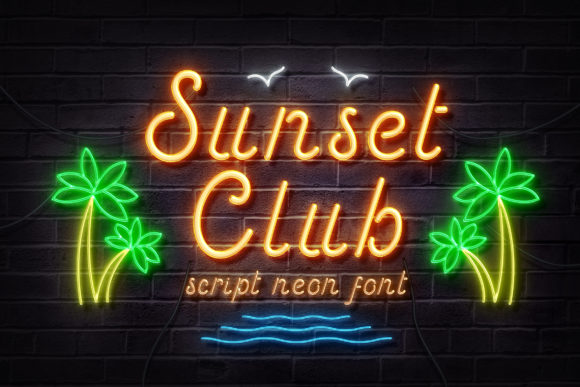 Font That Elevates Your Brand: Sunset Club
