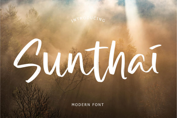 Font That Speaks Volumes: Sunthai for Branding