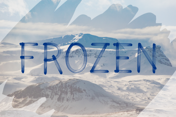 Frozen: A Script Font That Elevates Web Design