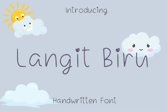 Langit Biru: A Font That Elevates Your Brand