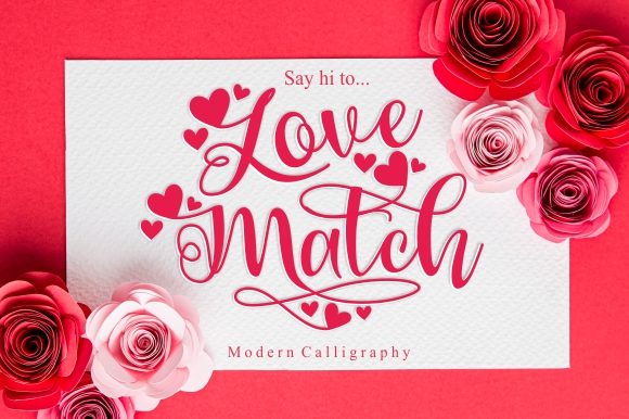 Love Match: A Font for Heartfelt Design