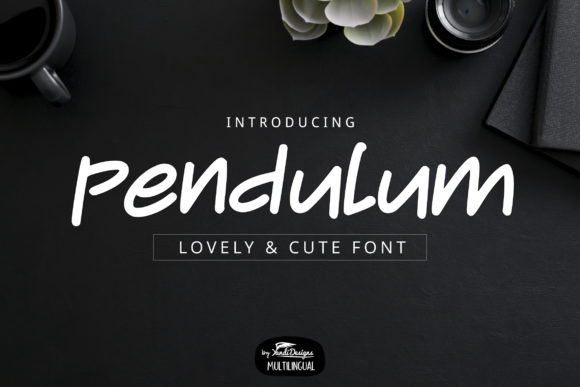 Pendulum Font Review: A Playful Script for Branding and Design