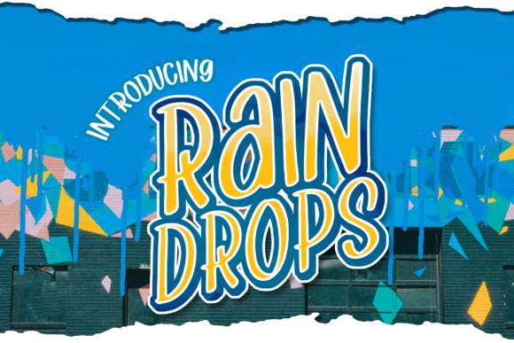 Raindrops: A Versatile Handwritten Font for Editorial Design