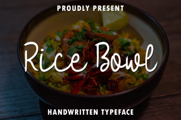Rice Bowl: A Script Font for Impactful Digital Design