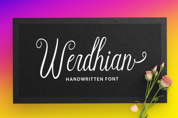 Werdhian: A Handwritten Font for Modern Web Design