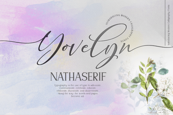 Yovelyn: A Script Font for Elegant Digital Design